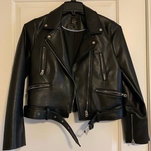 Zara Fake Leather Jacket